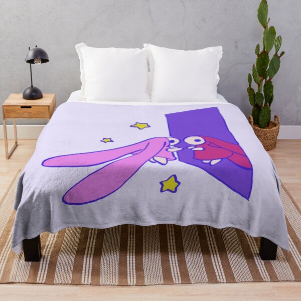 Item preview, I draw chobits anata and atashi reflection / a city with no people pink pastel rabbits designed and sold by RansRoom.
