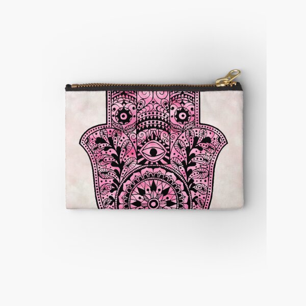 Item preview, Watercolor Pink Hamsa designed and sold by maryedenoa.
