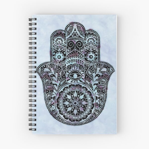 Item preview, Watercolor Blue Hamsa designed and sold by maryedenoa.