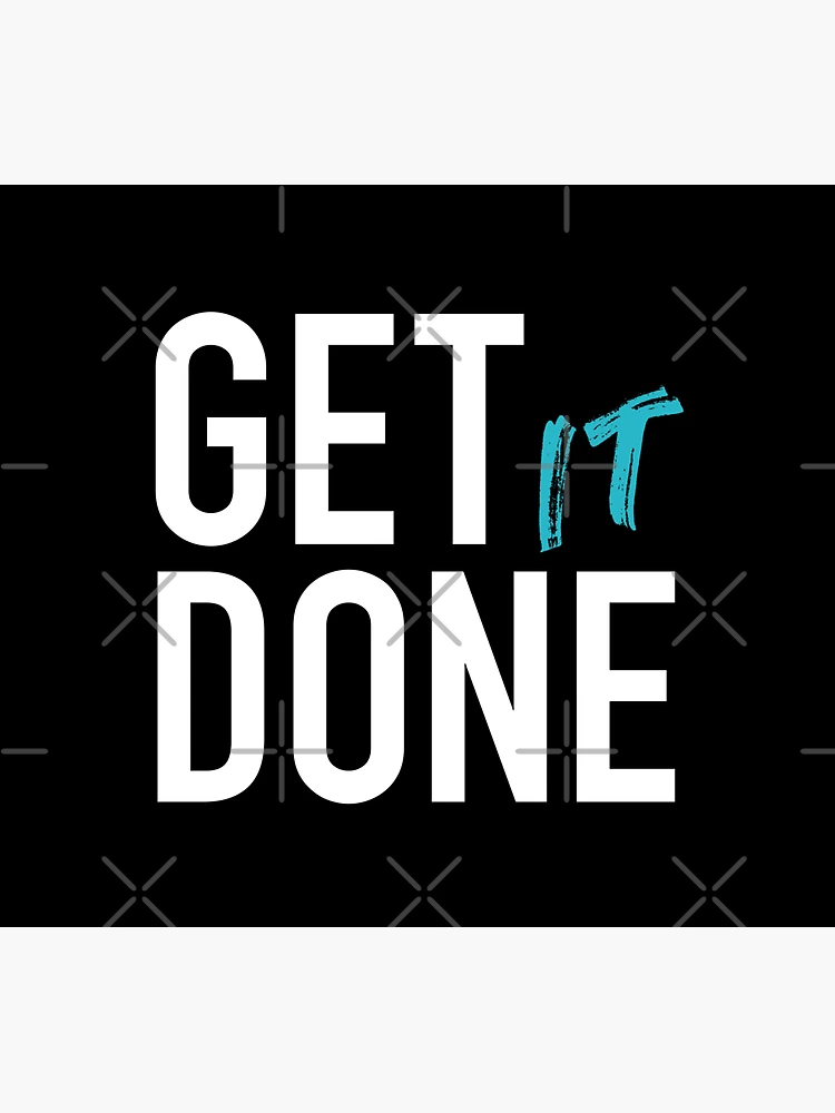 Get Sh(it) Done / Get Shit Done Clock for Sale by bainermarket