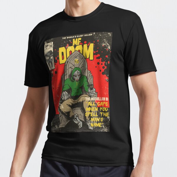 ALL CAPS-MF COMIC Active T-Shirt