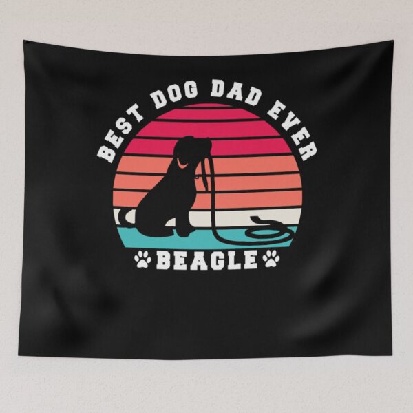 Item preview, Best Dog Dad Ever Beagle designed and sold by thanshirts.