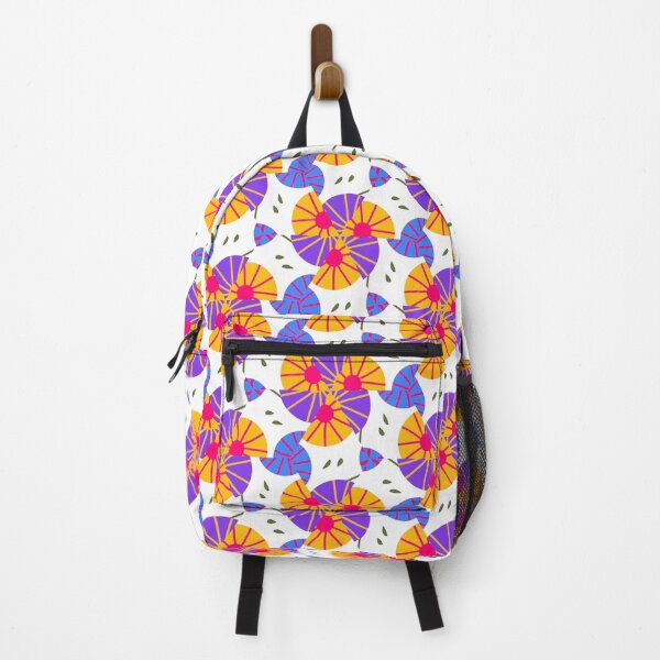 Item preview, Bright and Cheerful Nordic Scandinavian Geometric Color Pattern in Blue, Green, Purple, Yellow, Orange, and Red designed and sold by cozycaroline.