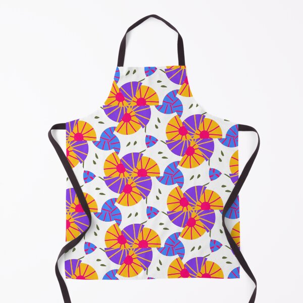 Item preview, Bright and Cheerful Nordic Scandinavian Geometric Color Pattern in Blue, Green, Purple, Yellow, Orange, and Red designed and sold by cozycaroline.