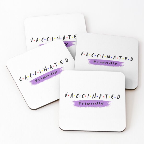 Item preview, Vaccinated friendly - a parody for the vaccinated designed and sold by rubislys.