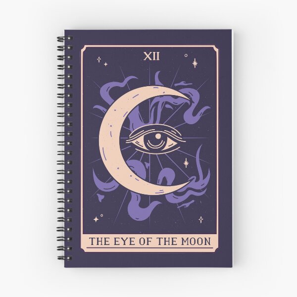 Item preview, Spooky Tarot Card: The Eye of the Moon designed and sold by SLAG-Creative.