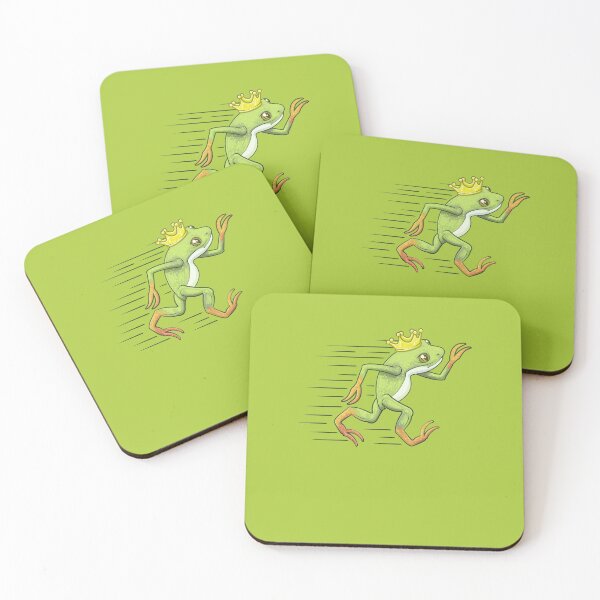 Item preview, Aesthetic Running Prince Frog for Frogs lover Women and Moms designed and sold by BampiQ.