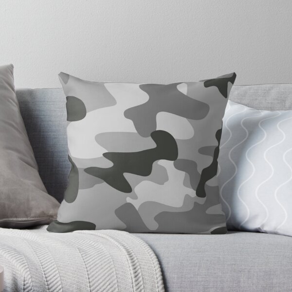 Blue Monster Bape Throw Pillow by Decobyamina