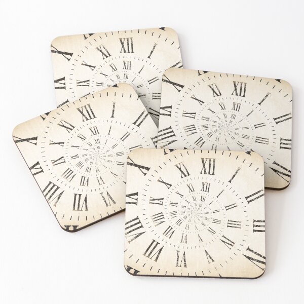 Item preview, Droste effect background with infinite clock spiral. Abstract design for concepts related to time.  designed and sold by Paolo Modena Photography    -   Fine Italian Art.
