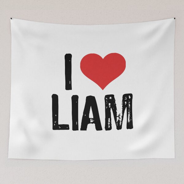 Item preview, I Love Liam designed and sold by The "I Love Everything" Shop.