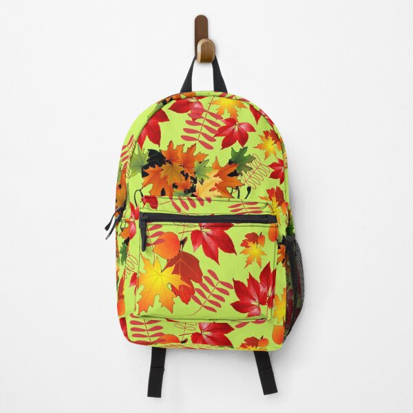 Item preview, YELLOW RED MAPLE LEAVES FALLING AUTUMN PATTERN  designed and sold by samArtline.