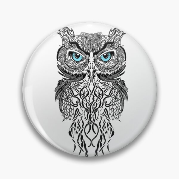 Item preview, design of an Owl having green bluish eyes.....!! designed and sold by VIVEK KUMAR RAI.