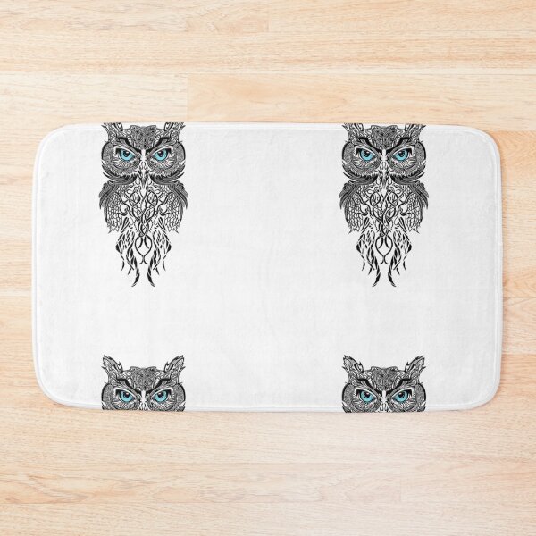 Item preview, design of an Owl having green bluish eyes.....!! designed and sold by VIVEK KUMAR RAI.
