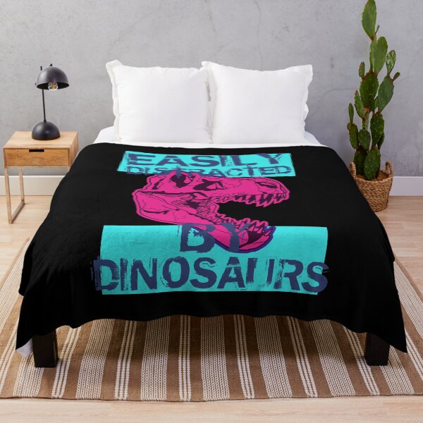 Item preview, Easily Distracted By Dinosaurs - Dinosaurs Are Awesome - A Great Design For Gifts For Dinosaur Enthusiasts designed and sold by crazycollective.