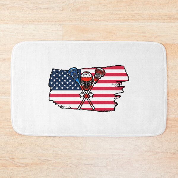 Item preview, Lacrosse Usa American Flag designed and sold by SamirElh77.