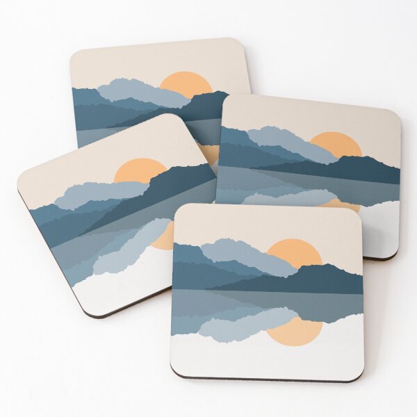 Item preview, Blue mountains reflected in the lake designed and sold by BattaAnastasia.