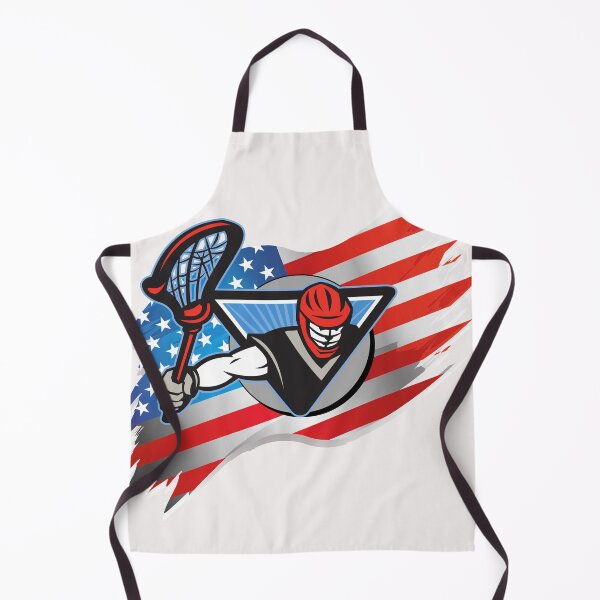 Item preview, lacrosse usa american flag designed and sold by Tulips2.