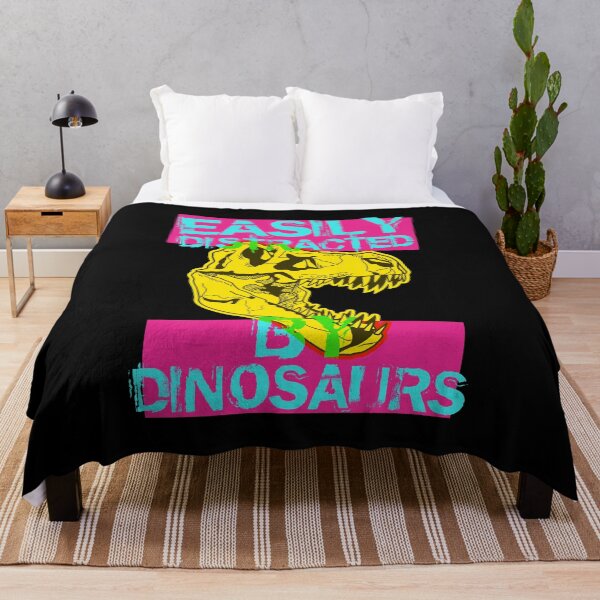 Item preview, Easily Distracted By Dinosaurs - Dinosaurs Are Awesome - A Great Design For Gifts For Dinosaur Enthusiasts designed and sold by crazycollective.
