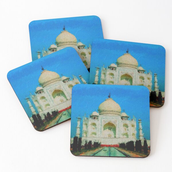 Item preview, Taj Mahal pintura arte de la pared designed and sold by Artescape Studios.