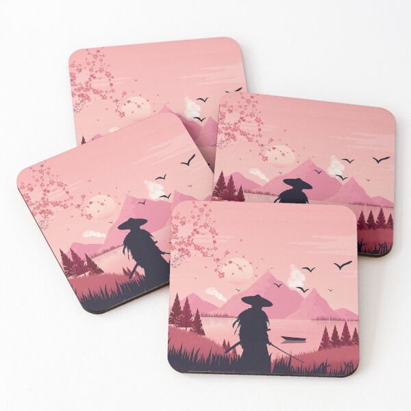 Item preview, Japanese Samurai Game Print designed and sold by RedHeadArtPrints.