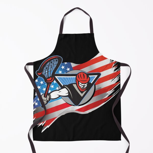 Item preview, lacrosse usa american flag designed and sold by Tulips2.