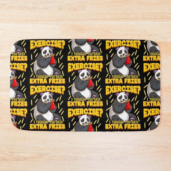 Item preview, Funny Panda Workout designed and sold by Art-Max.