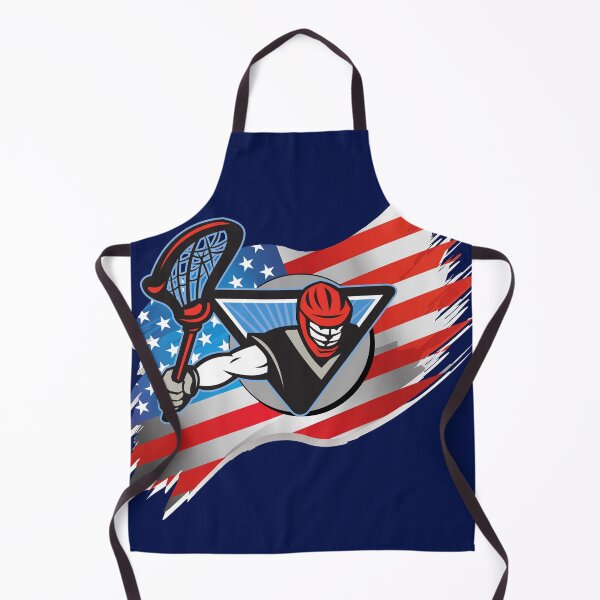 Item preview, lacrosse usa american flag designed and sold by Tulips2.