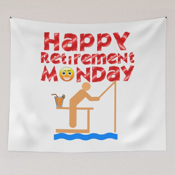 Item preview, Happy Retirement Monday designed and sold by Focus-Photo-PG.