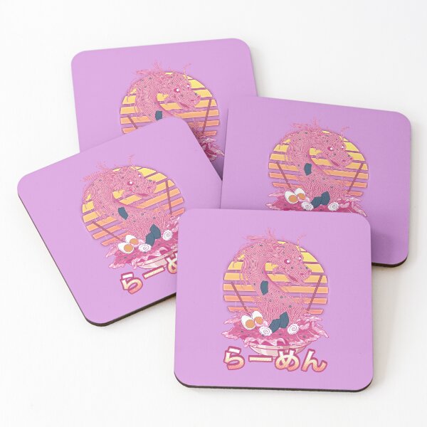 Item preview, Anime Aesthetic Pastel Goth Retro Vaporwave a Ramen Dragon designed and sold by BampiQ.