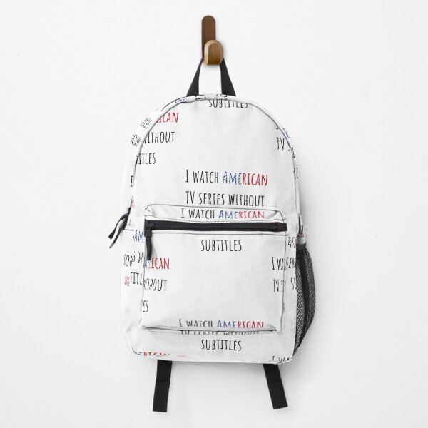 Item preview, I watch American TV series without subtitles designed and sold by AnnaRuz.