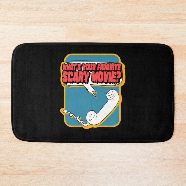 Item preview, What's your favorite scary movie? (american spelling) designed and sold by The Cosmic Turtle.