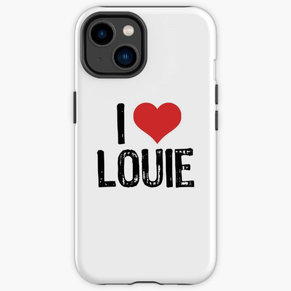 iPhone 11 Pro Max I Love Louie I Heart Louie Funny Louie Case