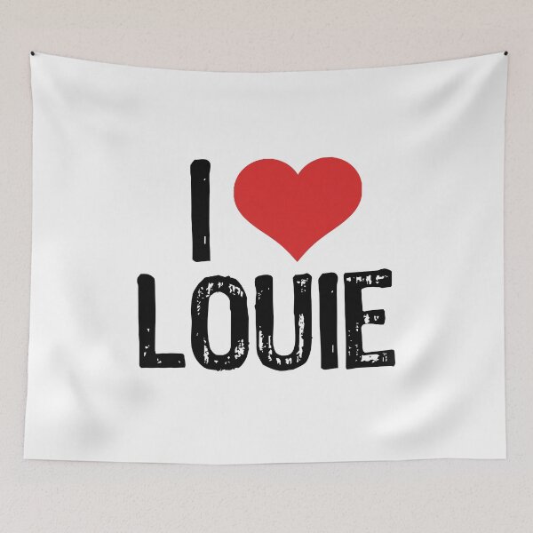 Item preview, I Love Louie designed and sold by The "I Love Everything" Shop.
