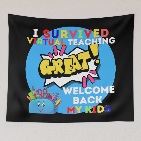 Item preview, I survived virtual teaching designed and sold by Kiarasboutique.