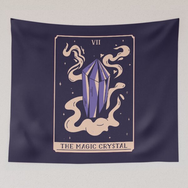 Item preview, Spooky Tarot Card: The Crystal designed and sold by SLAG-Creative.