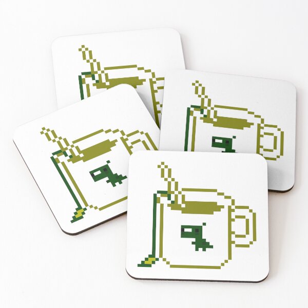 Item preview, Tea Rex - Pixel designed and sold by gambarin-art.