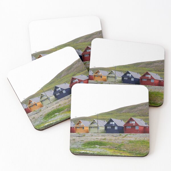 Item preview, Colourful Svalbard Houses designed and sold by Melodie Maker art.