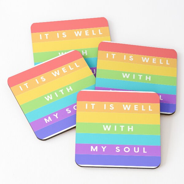 Artikelvorschau, Songtext von LGBTQ "It Is Well With My Soul" entworfen und verkauft von LoveFromMI.