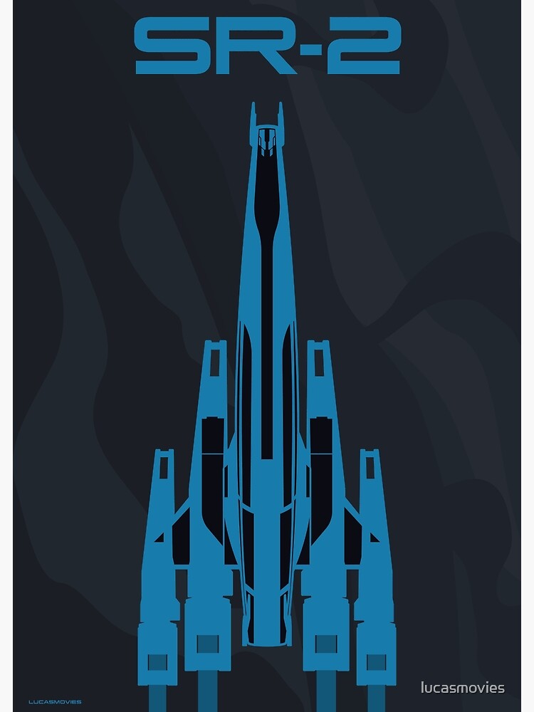 Normandy Sr2 Mass Effect 3 Propaganda Poster Photographic Print For