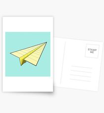 Paper Airplane 10 Postcards