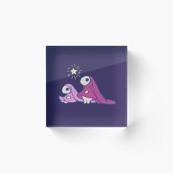 Aperçu de l'œuvre Je dessine des chobits anata et atashi avec des étoiles / une ville sans habitants, des lapins roses pastel créée et vendue par RansRoom.