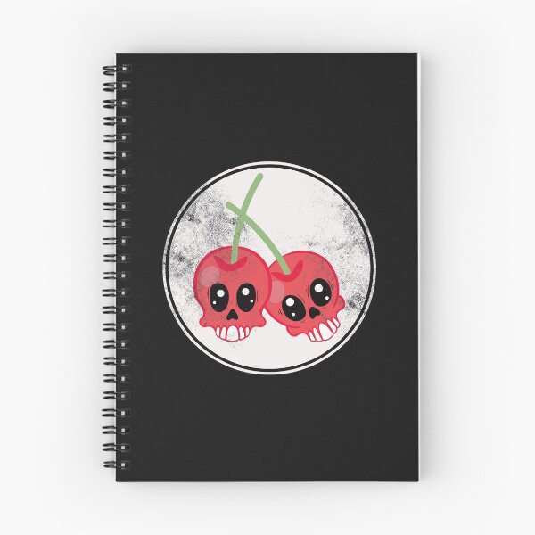 Item preview, Kawaii Pink Cherry Skulls Cherries Manga Halloween Gift designed and sold by TheAplus.