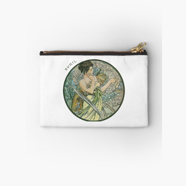Item preview, April by Alphonse Mucha - Vintage Art designed and sold by RickE.