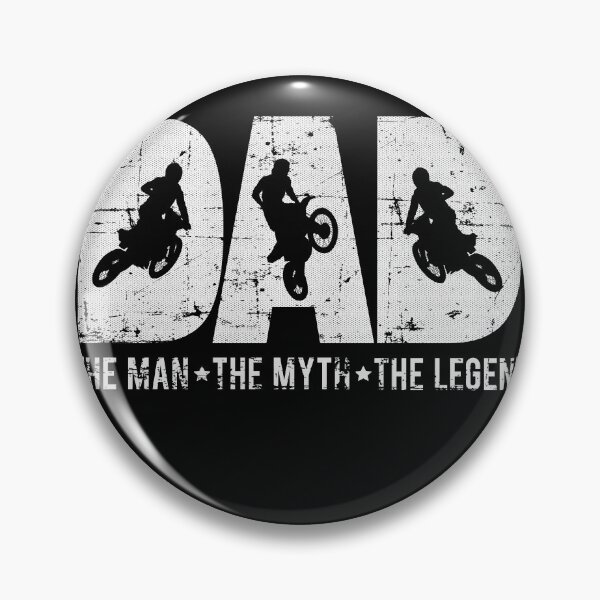 Item preview, Motocross Dad the Man the Myth the Legend designed and sold by starider.