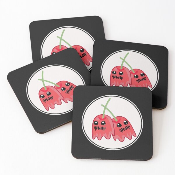 Item preview, Kawaii Pink Cherry Ghost Cherries Manga Halloween Gift designed and sold by TheAplus.