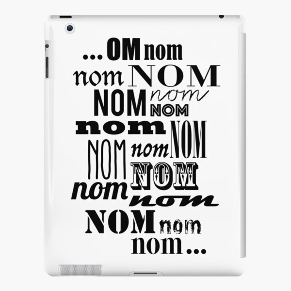 Om Nom Nom iPad Snap Case