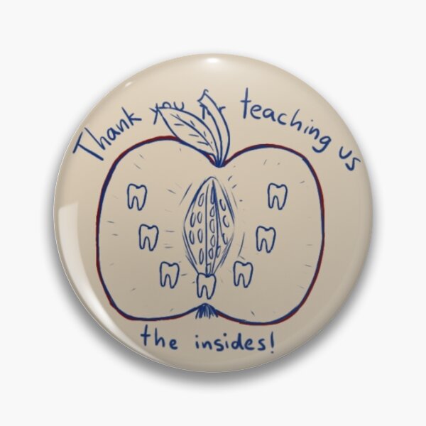 Item preview, Magnus Archives Teeth Apple Anatomy Class designed and sold by 8circlesofhell.