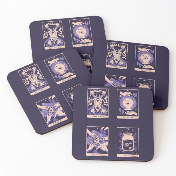 Item preview, Spooky Tarot Card Sticker Pack designed and sold by SLAG-Creative.