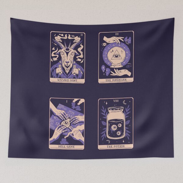 Item preview, Spooky Tarot Card Sticker Pack designed and sold by SLAG-Creative.