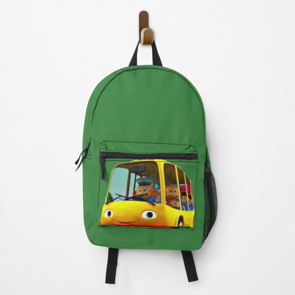 Item preview, yellow bus with eyes and a smile carries monkeys designed and sold by filon19931.